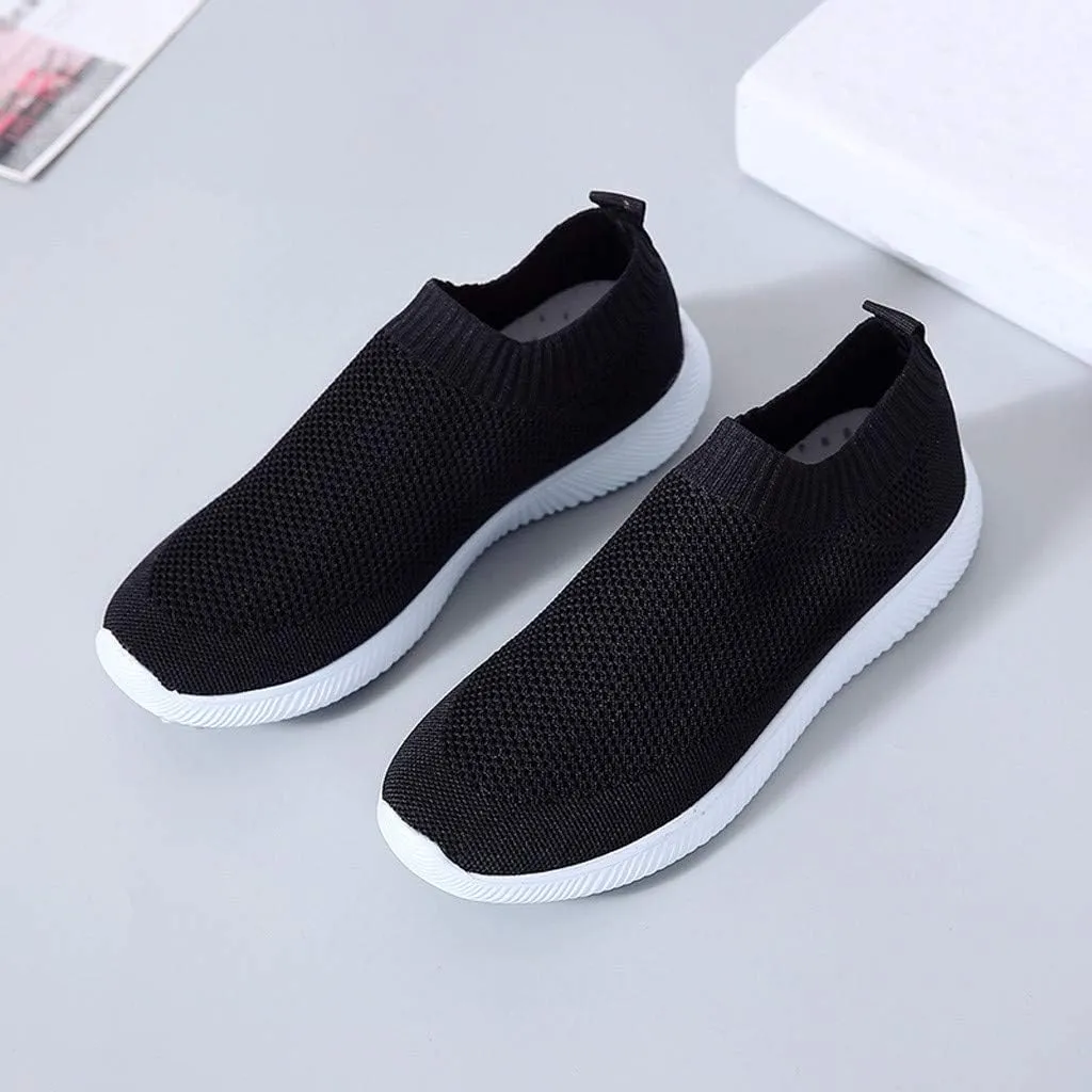 Womens Slip on Walking Shoes Comfort Lightweight Womens Running Shoes Comfortable Casual Shoes for Fall Casual Sneakers Waterproof Tennis Shoe Trainers Shoe