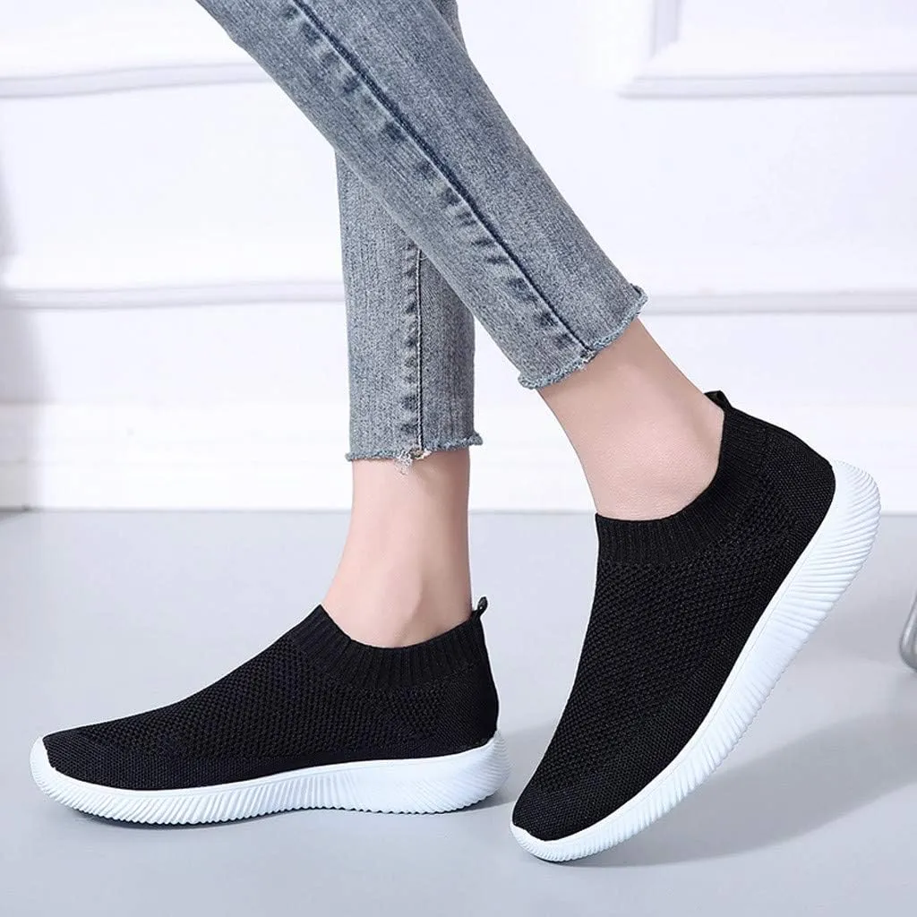 Womens Slip on Walking Shoes Comfort Lightweight Womens Running Shoes Comfortable Casual Shoes for Fall Casual Sneakers Waterproof Tennis Shoe Trainers Shoe