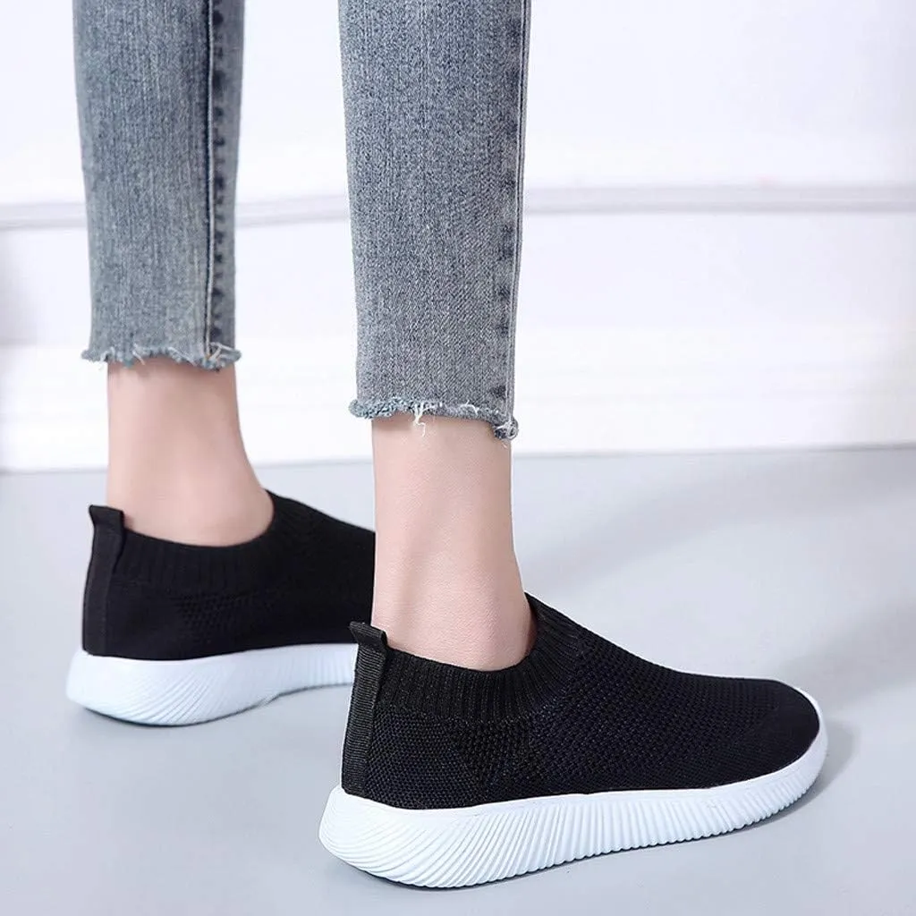 Womens Slip on Walking Shoes Comfort Lightweight Womens Running Shoes Comfortable Casual Shoes for Fall Casual Sneakers Waterproof Tennis Shoe Trainers Shoe