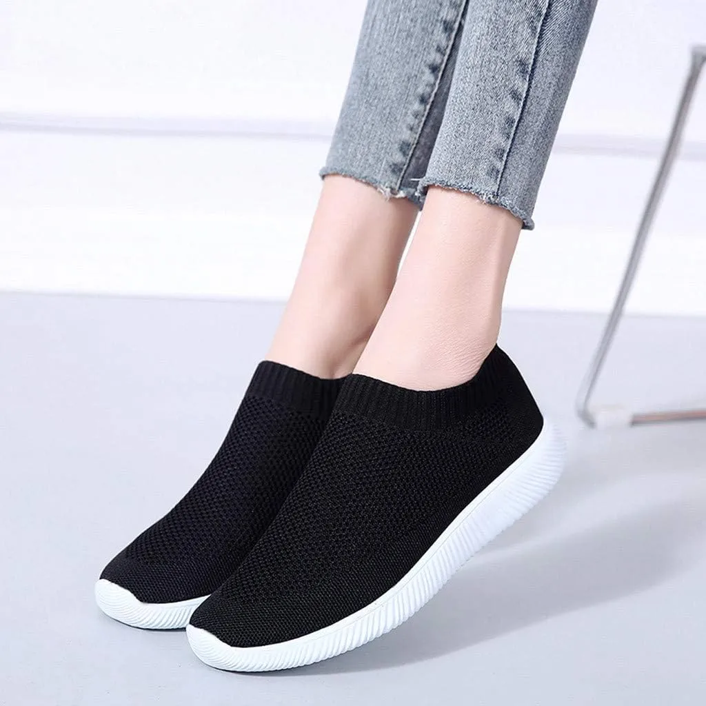 Womens Slip on Walking Shoes Comfort Lightweight Womens Running Shoes Comfortable Casual Shoes for Fall Casual Sneakers Waterproof Tennis Shoe Trainers Shoe
