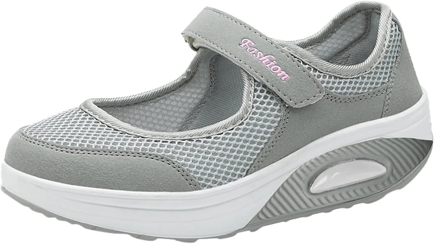 Womens Tennis Shoes Hollow Breathable Fitness Shoes Platform Ankle Paste Fashion Lightweight Running Shoes Hiking Footwear Casual Gym Sports Slip-Ons
