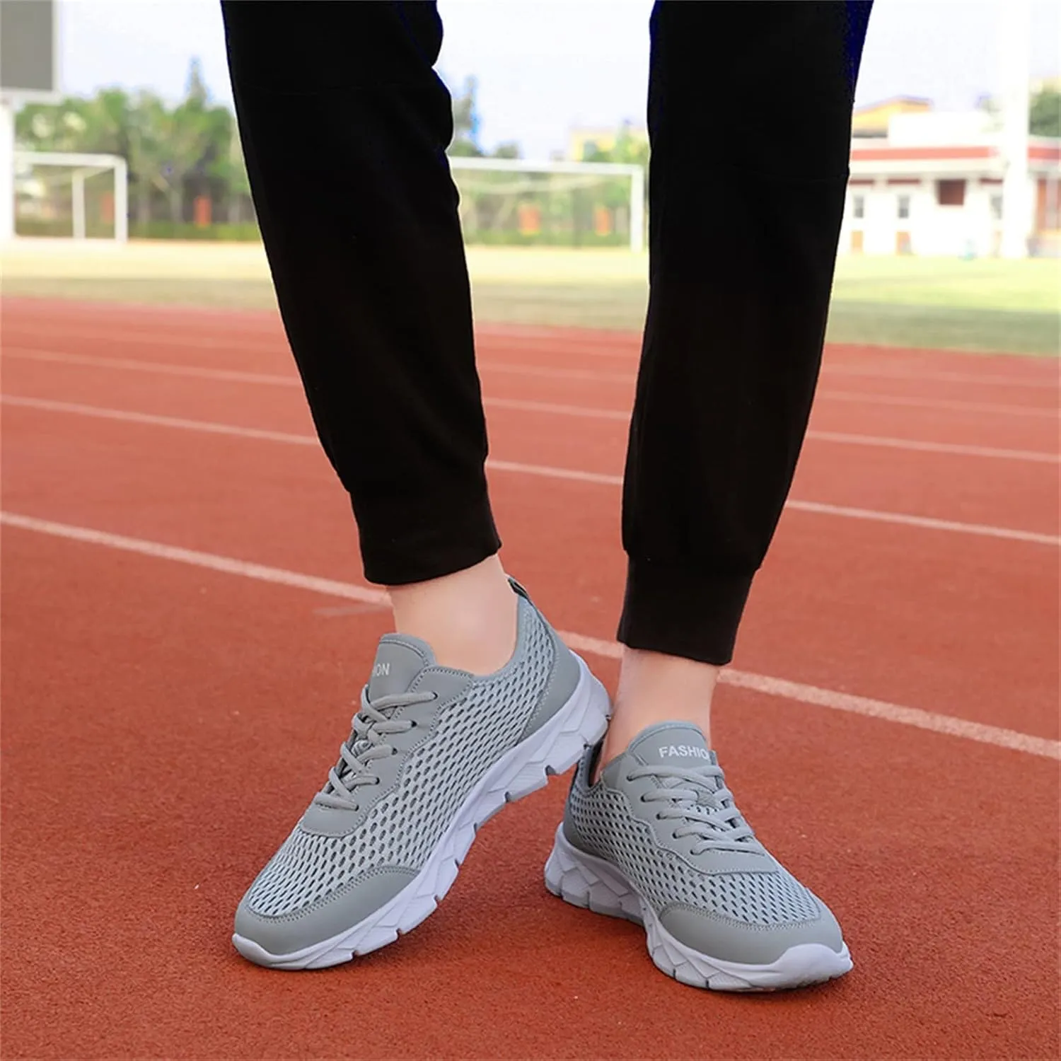 Women's Walking Shoes Lightweight Tennis Fashion Sneakers Lace Up Mens Casual Shoes Mesh Slip On Shoes Casual Women Shoes Sneakers Tennis Shoe Cross Trainer Shoe