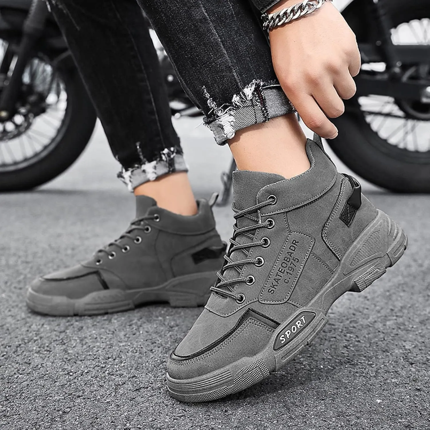 Women's White Fashion Sneakers Sneakers for Men Running Shoes for Men Wide Toe Box Trendy Casual Women Loafers Dress Sneakers Men Slip On