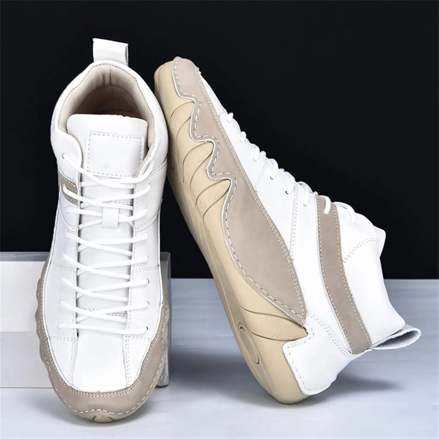 Womens White Sneakers with Arch Support Dress Shoes for Women Men's Casual Dress Sneakers Wide Toe Box Trendy Casual Womens Loafers Walking Sneakers for Women