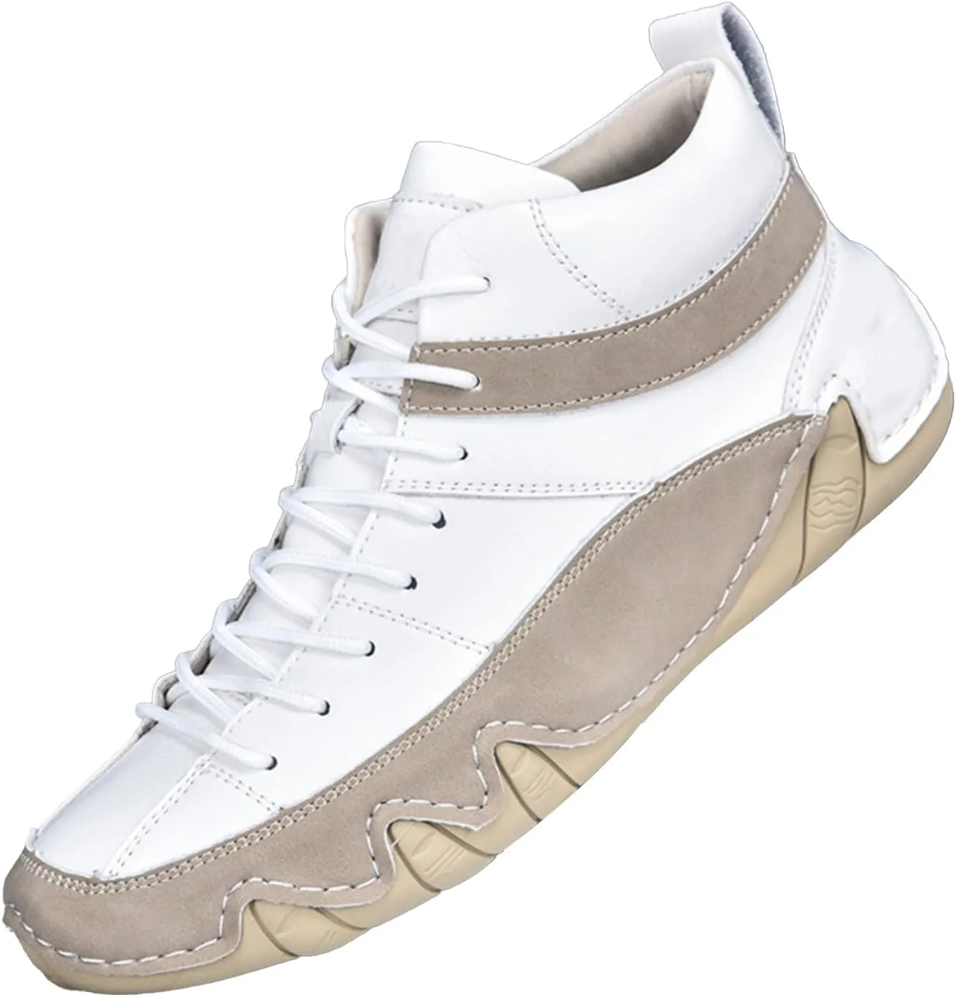 Womens White Sneakers with Arch Support Dress Shoes for Women Men's Casual Dress Sneakers Wide Toe Box Trendy Casual Womens Loafers Walking Sneakers for Women