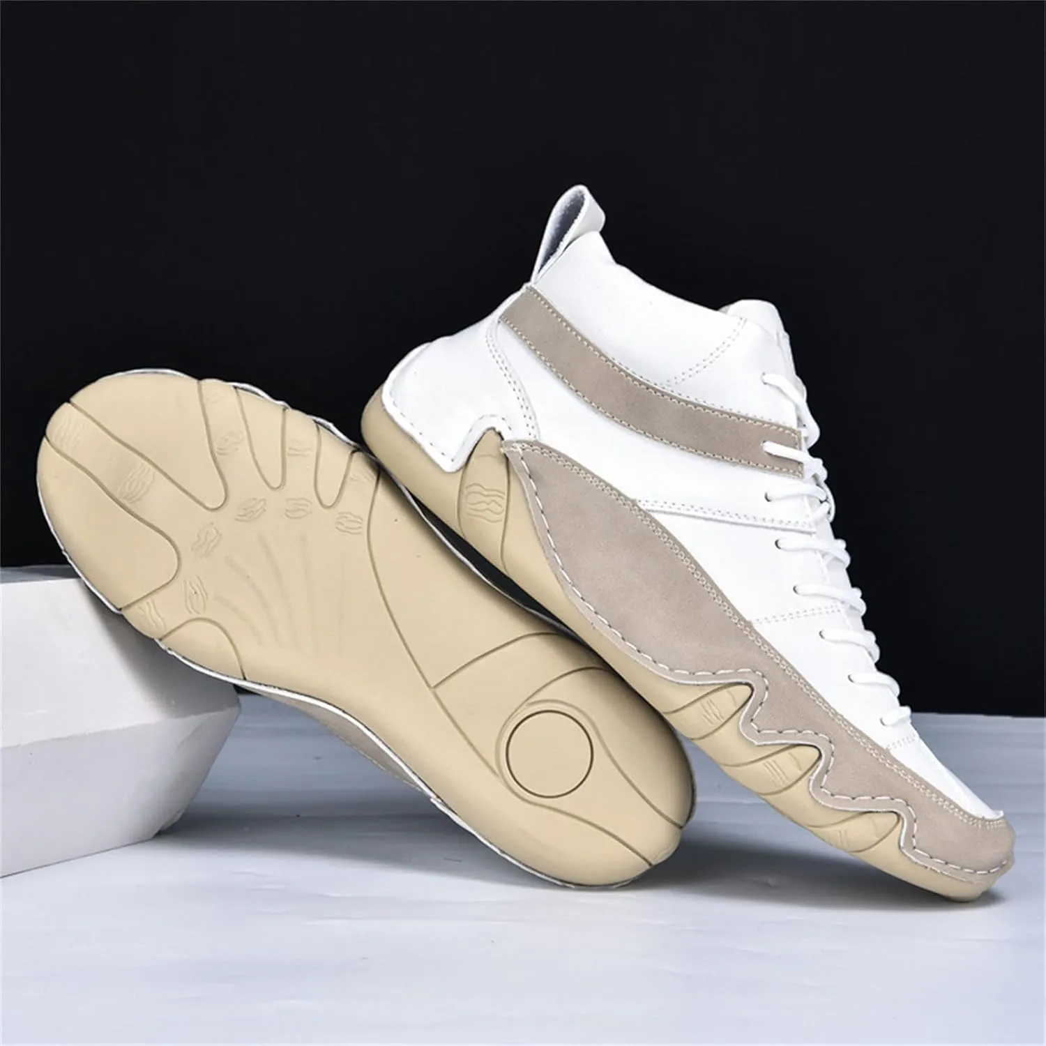 Womens White Sneakers with Arch Support Dress Shoes for Women Men's Casual Dress Sneakers Wide Toe Box Trendy Casual Womens Loafers Walking Sneakers for Women