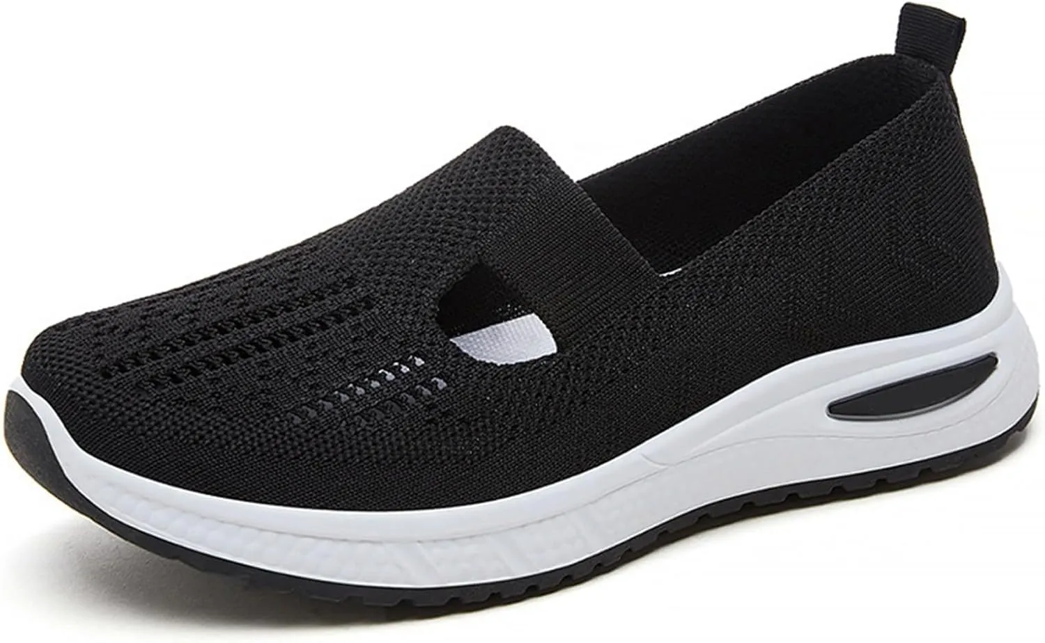 Women's Woven Orthopedic Breathable Soft Shoes Tennis Shoes Womens Sports White Casual Shoes Walking Sneakers Steel Toe Tennis Shoe Loafers Casual Slip On