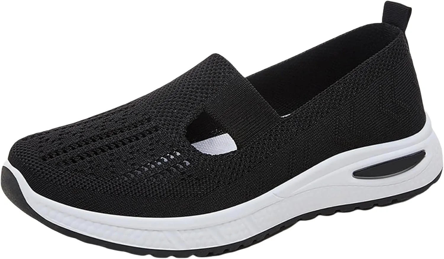 Women's Woven Orthopedic Breathable Soft Shoes Tennis Shoes Womens Sports White Casual Shoes Walking Sneakers Steel Toe Tennis Shoe Loafers Casual Slip On