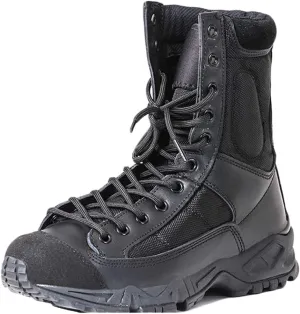 Wygwlg Men Summer Military Boots Army Combat Jungle All Terrain Boots Breathable Police Force Work Shoes Mountain Boots