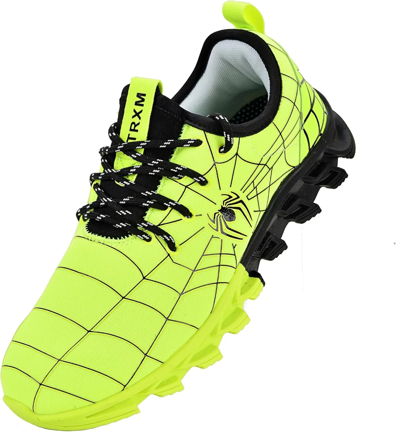 YTRXM Kid Sneakers for Boys Girls Breathable Lightweight School Tennis Running Shoes