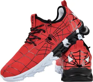 YTRXM Kid Sneakers for Boys Girls Breathable Lightweight School Tennis Running Shoes