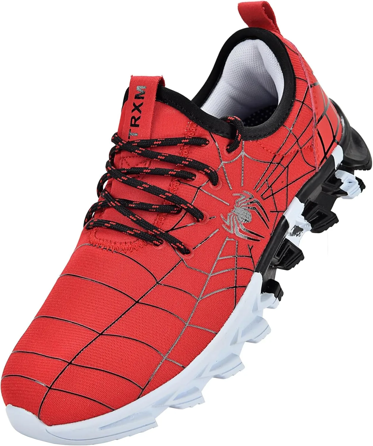 YTRXM Kid Sneakers for Boys Girls Breathable Lightweight School Tennis Running Shoes