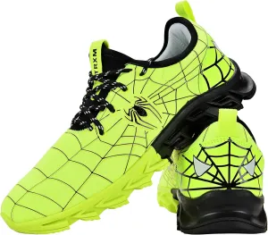 YTRXM Kid Sneakers for Boys Girls Breathable Lightweight School Tennis Running Shoes